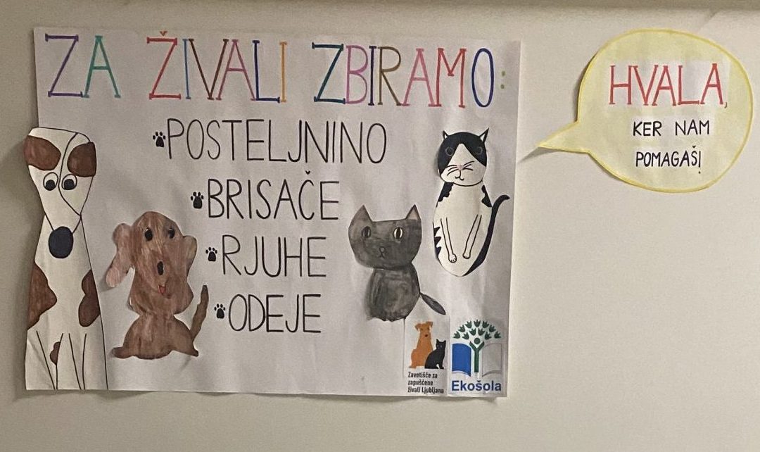 ZAHVALA (Zavetišče za zapuščene živali Ljubljana)